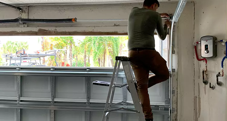 Garage Door Tension Spring Replacement in Edgewater, FL