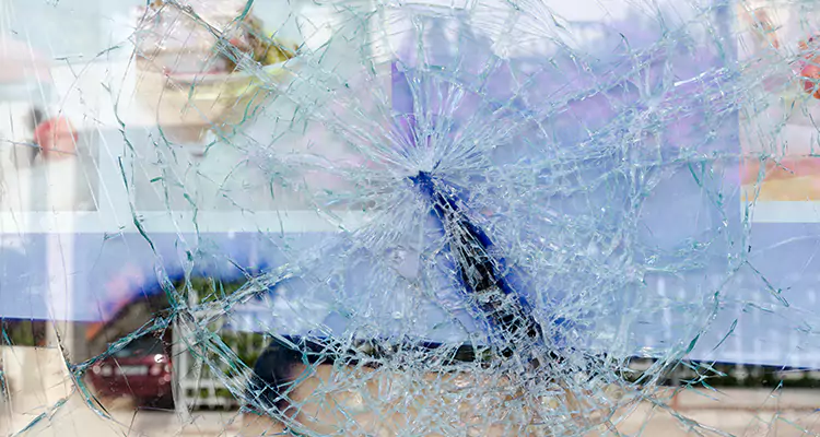 Cracked Glass Balcony Door Repair in Edgewater, FL
