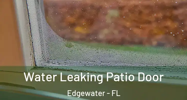  Water Leaking Patio Door Edgewater - FL